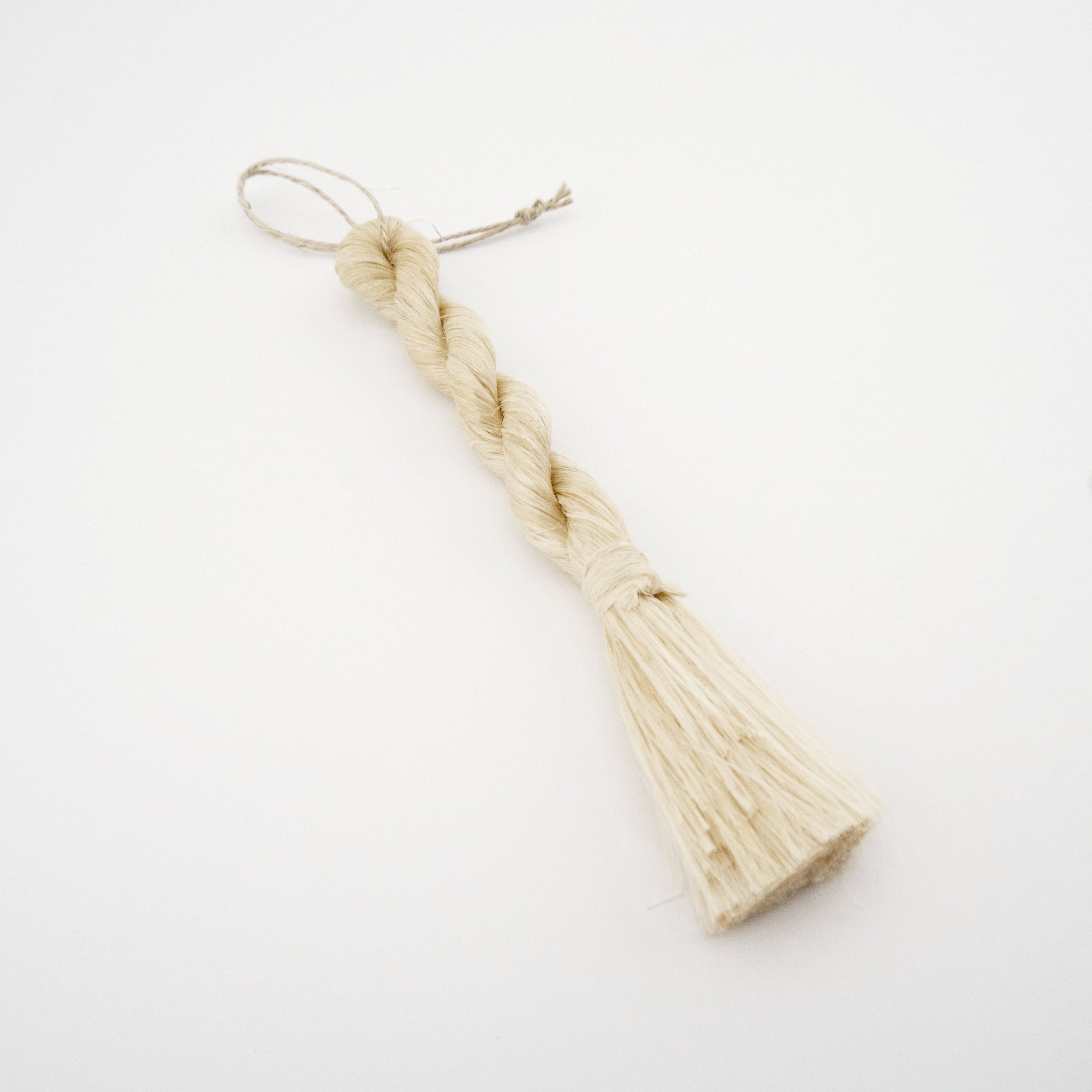 巫女おまもり 巳年 干支 精麻しめ縄 梅 祈祷済精麻 年中飾り置物【受注